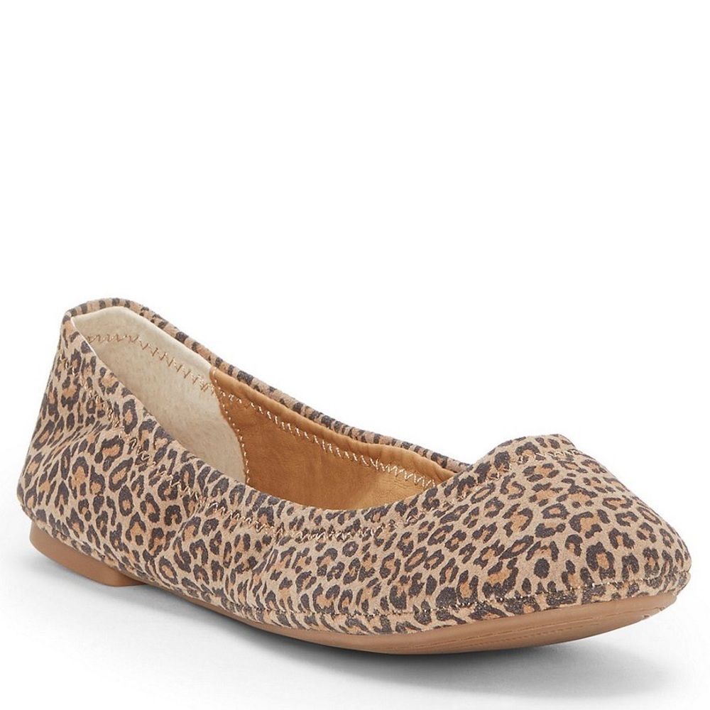 Lucky BRAND Emmie Flats Sesame Persian Leopard